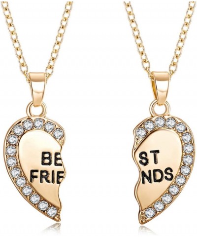 2018 Fashion Girl Women Best Friend Unisex Mens Womens Heart Pendant Necklace Jewelry Chain New (Gold) $7.14 Others