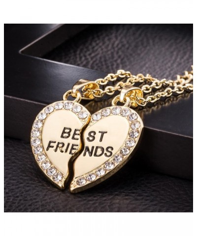 2018 Fashion Girl Women Best Friend Unisex Mens Womens Heart Pendant Necklace Jewelry Chain New (Gold) $7.14 Others