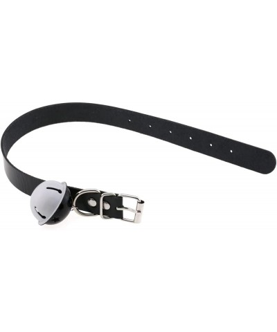 Multicolor PU Simulated Leather Bell Belt Collar Choker Necklace White $7.55 Necklaces