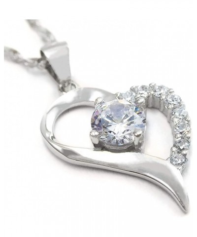 You Are the Only One in My Heart Sterling Silver Pendant Necklace $29.60 Necklaces