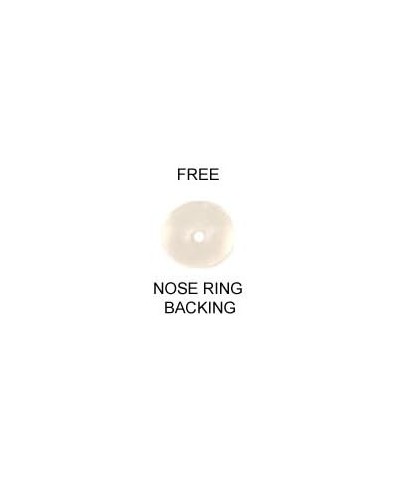 925 Sterling Silver Straight Nose Stud Ring Choose Your Color Tiny Micro 1mm 22G Orange $8.31 Body Jewelry