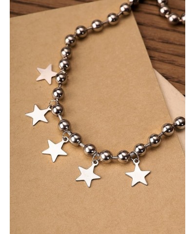 Grunge Y2k Aesthetic Star Necklace, Star Necklace Y2k, Y2k Necklace, Grunge Necklace, Star Necklace for Women, Christmas Jewe...