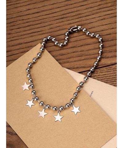 Grunge Y2k Aesthetic Star Necklace, Star Necklace Y2k, Y2k Necklace, Grunge Necklace, Star Necklace for Women, Christmas Jewe...