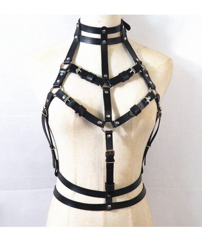 Leather Body Chain Adjustable Waist Chain Belt,Gothic Fashion Waist Belt for Women 253-m $11.04 Body Jewelry