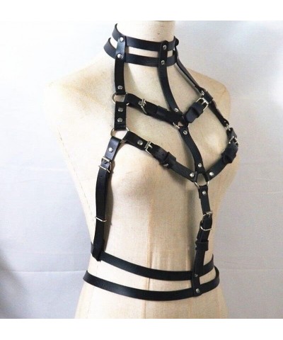 Leather Body Chain Adjustable Waist Chain Belt,Gothic Fashion Waist Belt for Women 253-m $11.04 Body Jewelry