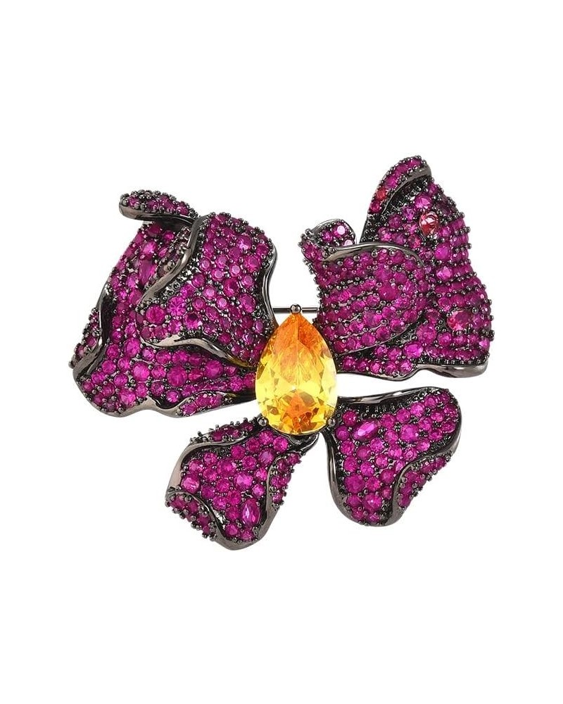 Dragon/Butterfly/Phoenix/Fox/Peacock/Bee Brooch for Women Rhinestone Animal Brooch Pin 18k Gold Plated Animal Lapel Pin Jewel...