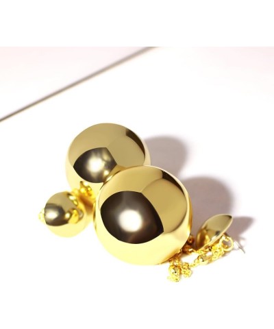 Drop Dangle Earrings Fashion For Women Ladies Jewelry Gift gold ball $9.00 Earrings