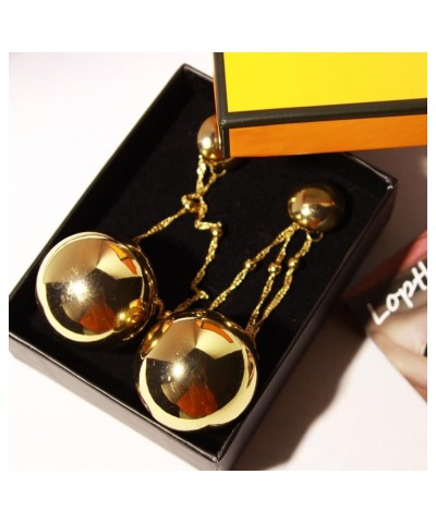 Drop Dangle Earrings Fashion For Women Ladies Jewelry Gift gold ball $9.00 Earrings