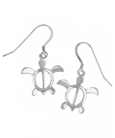 Sterling Silver Turtle Dangle Earrings $20.99 Earrings