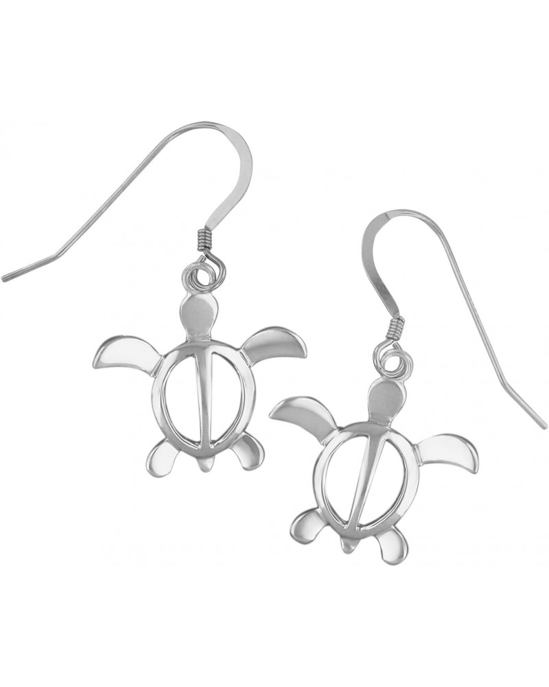 Sterling Silver Turtle Dangle Earrings $20.99 Earrings