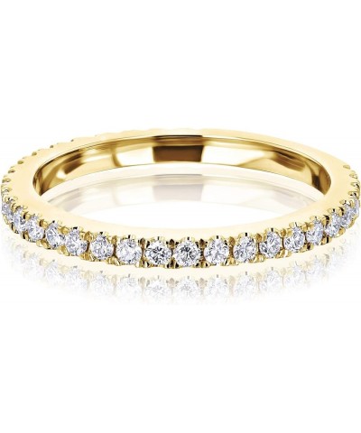 Lab Grown Diamond Near Eternity Ring White Gold $148.48 Bracelets