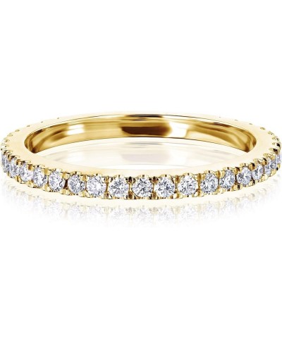 Lab Grown Diamond Near Eternity Ring White Gold $148.48 Bracelets