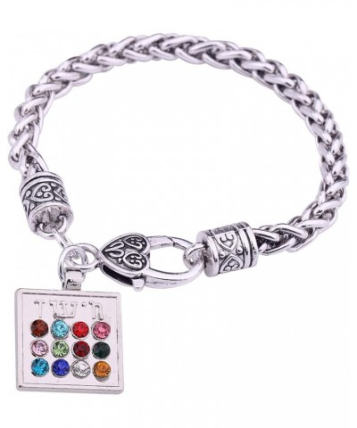 Ancient Judaic Hoshen 12 Tribes of Israel Breastplate of the High Priest Pendant Amulet Bracelet colorful $10.37 Bracelets