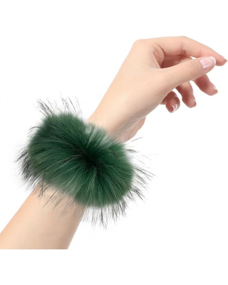 Women's Feather Slap Bracelet Snap Cuff Bracelets Fluffy Feather Cuffs Sleeves Wrist Decoration Cuff Sleeves Slap Type 40 $9....