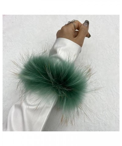 Women's Feather Slap Bracelet Snap Cuff Bracelets Fluffy Feather Cuffs Sleeves Wrist Decoration Cuff Sleeves Slap Type 40 $9....