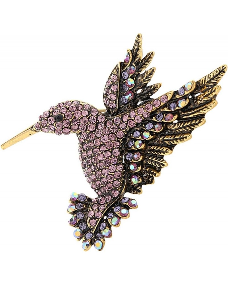 1pc Diamond Jewelry Bird Crystal Brooch Pin Unisex Bird Brooch Gemstone Jewelry Bird Breastpin Birdie Collar Pin Men and Wome...