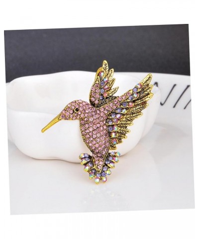 1pc Diamond Jewelry Bird Crystal Brooch Pin Unisex Bird Brooch Gemstone Jewelry Bird Breastpin Birdie Collar Pin Men and Wome...