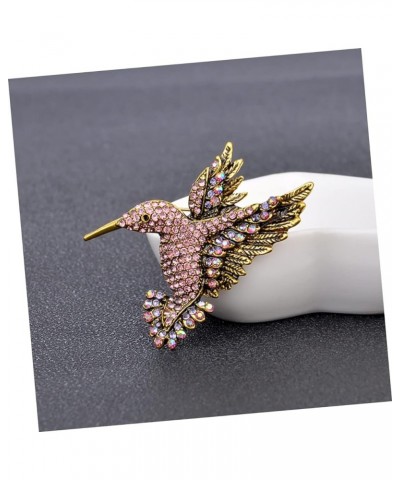 1pc Diamond Jewelry Bird Crystal Brooch Pin Unisex Bird Brooch Gemstone Jewelry Bird Breastpin Birdie Collar Pin Men and Wome...