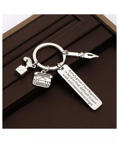 Court Reporter Gift A Truly Great Court Reporter is Hard to Find Keychain Stenographer Gift Zero Clucks Given Keychain $9.64 ...