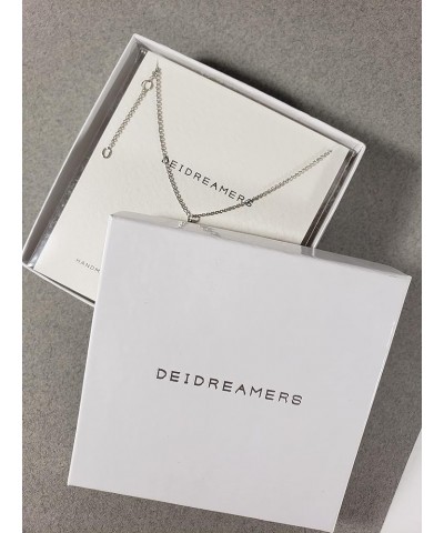 Sterling Silver Personalized Mini Letter Initials Necklace Silver - Intials (2) $22.87 Necklaces