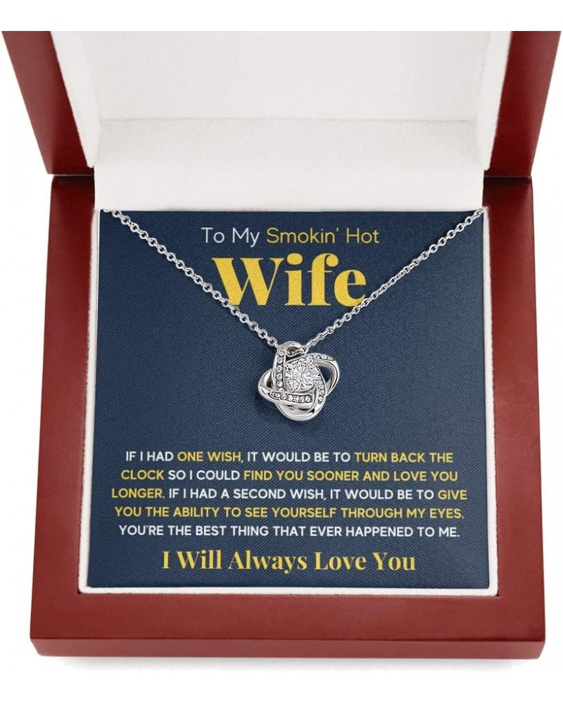 Gifts For Wife Birthday Gifts From Husband Necklace Valentines Day Find You Sooner Jewelry Box Pendant Personalized Custom Ma...