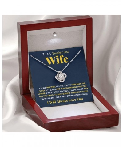 Gifts For Wife Birthday Gifts From Husband Necklace Valentines Day Find You Sooner Jewelry Box Pendant Personalized Custom Ma...