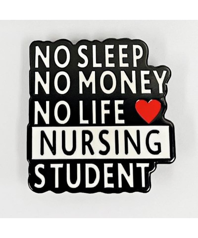 No Sleep No Money No life Nursing student Enamel Lapel Pin brooch badge,Nurse brooch metal accessories nurse student, medical...