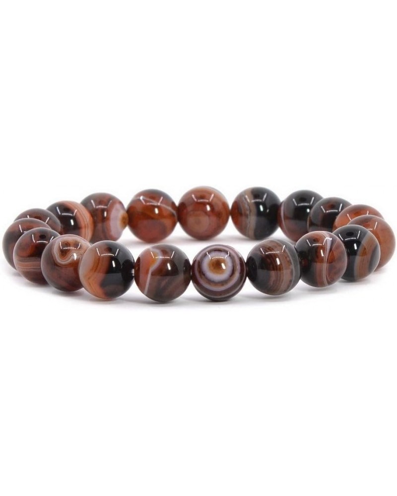 Gemstone Crystals Chakra Beads Bracelet Reiki Crystal Healing 10mm Round Stretchable Bracelet for Her Gift Dream Agate $8.11 ...