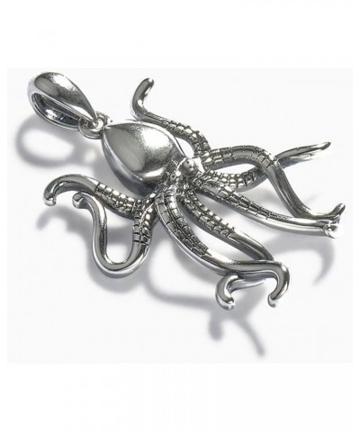 Sterling Silver Charm Vintage Octopus Charms for Bracelet and Necklace Pendants Earring Keychain DIY Beach Jewelry Accessorie...