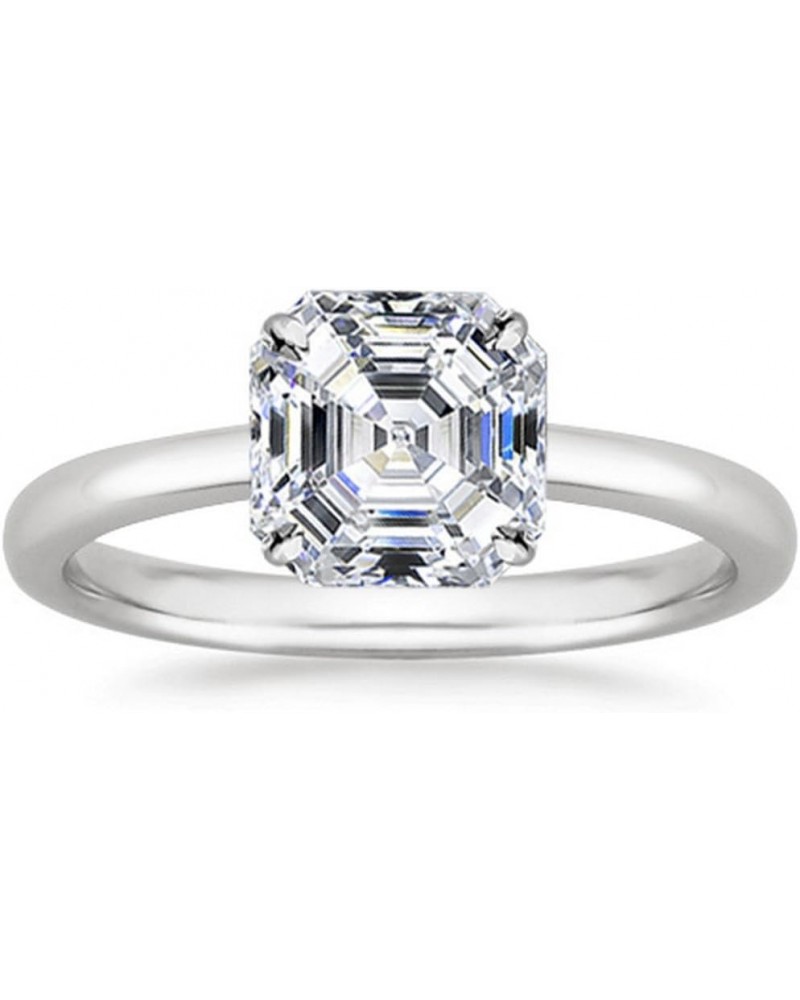 0.5 Carat to 1.5 Carat Lab Grown IGI Certified Solitaire Diamond Engagement Ring (G-H Color SI1-SI2 Clarity) 8.5 0.75 Carat W...