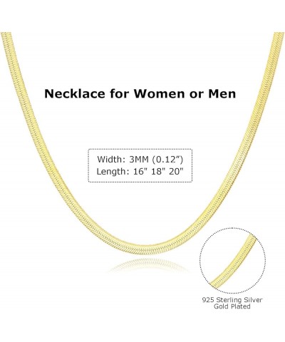 925 Sterling Silver Chain Necklace Chain for Women Girls 1.1mm Cable | 0.8mm Box | 3mm Snake Chain Necklace | Thin & Sturdy |...