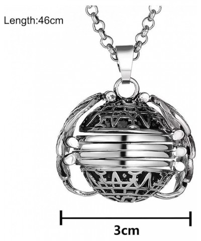 Women Girl Spring Summer Fashion Necklace Jewelry Creative Retro Multilayer Wing Round 4 Photos Pictures Box Locket Necklace ...