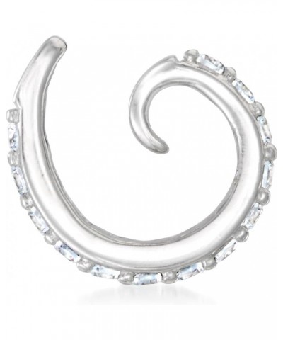 0.20 ct. t.w. CZ Single Ear Cuff in Sterling Silver $31.86 Earrings