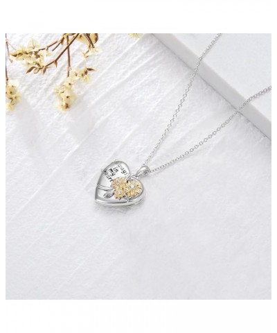 Round/Heart/Oval Shape Locket Necklace That Holds Pictures 925 Sterling Silver Personalized Birthstone Photos Engraved Locket...