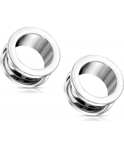 F136 Implant Grade Titanium Screw Fit Tunnels, Sold as a Pair 18mm (11/16") $10.64 Body Jewelry