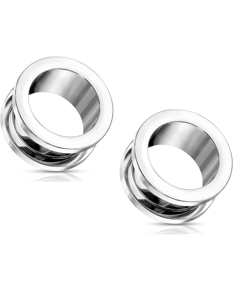 F136 Implant Grade Titanium Screw Fit Tunnels, Sold as a Pair 18mm (11/16") $10.64 Body Jewelry