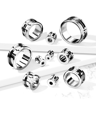 F136 Implant Grade Titanium Screw Fit Tunnels, Sold as a Pair 18mm (11/16") $10.64 Body Jewelry